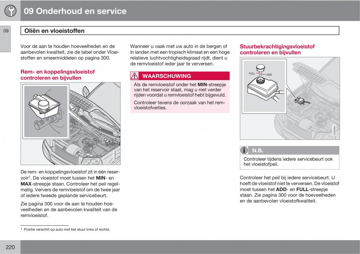 Volvo XC90 I 1 handleiding / page 222