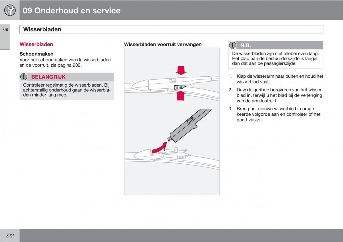 Volvo XC90 I 1 handleiding / page 224