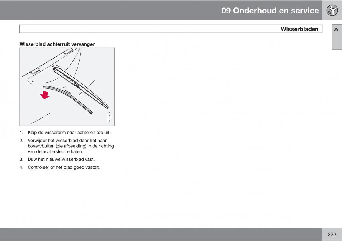 Volvo XC90 I 1 handleiding / page 225