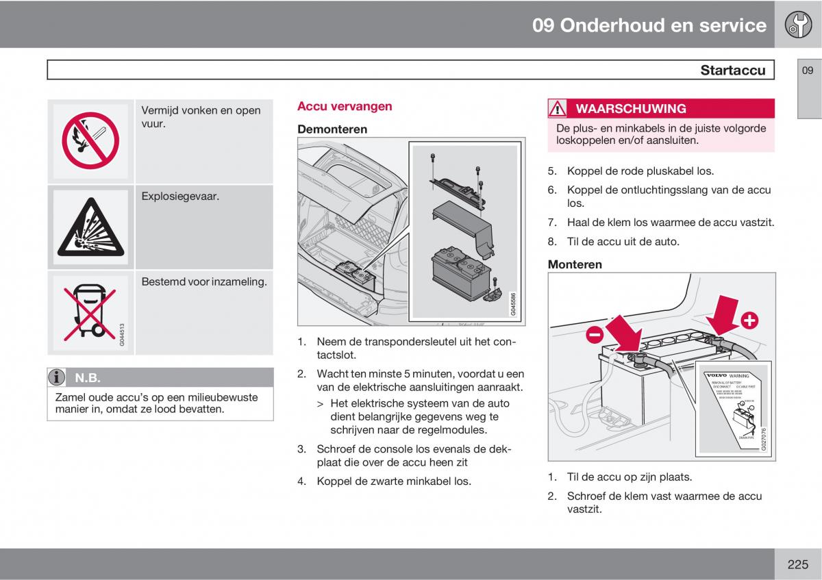 Volvo XC90 I 1 handleiding / page 227