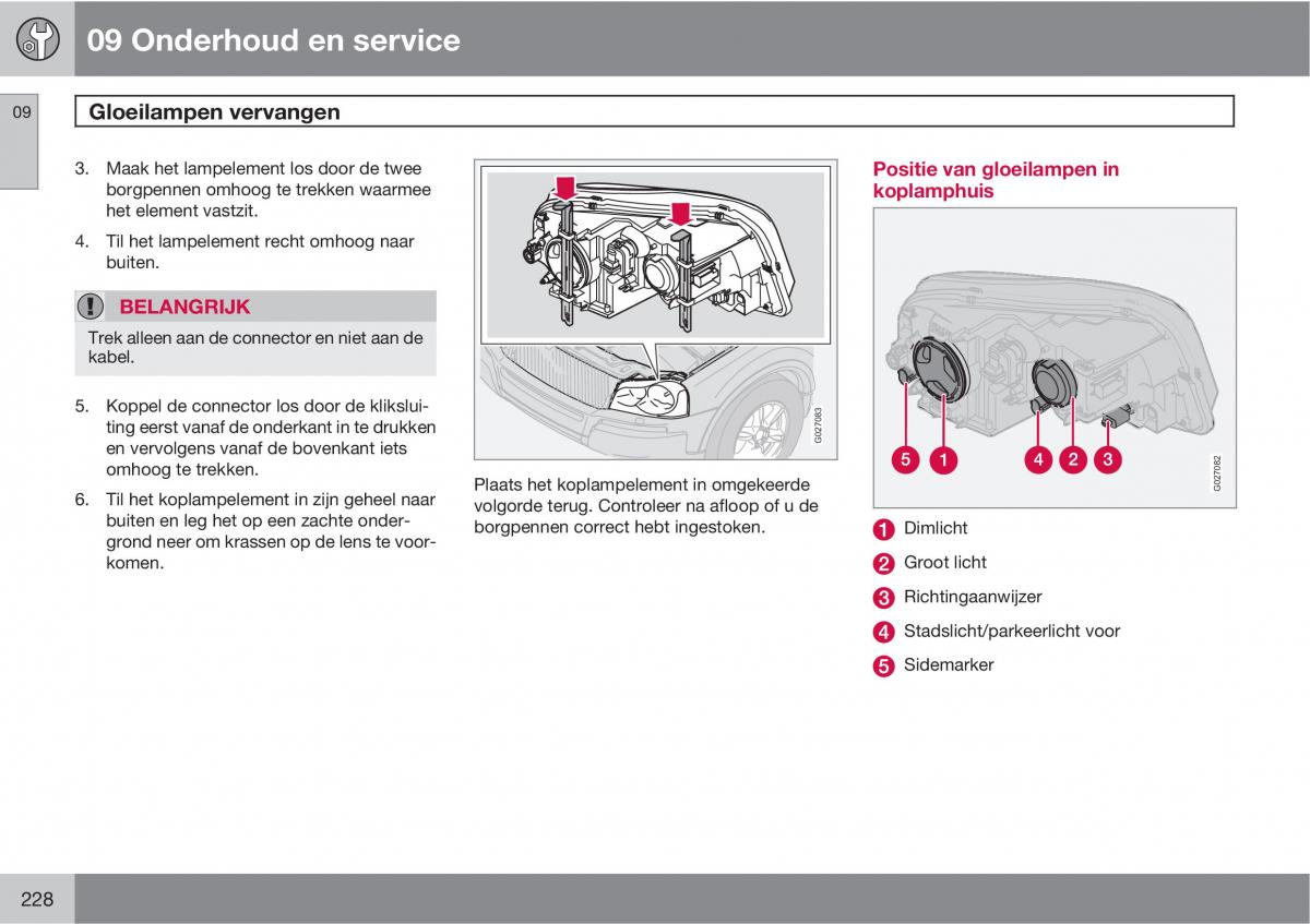 Volvo XC90 I 1 handleiding / page 230