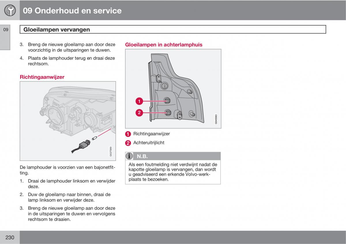 Volvo XC90 I 1 handleiding / page 232