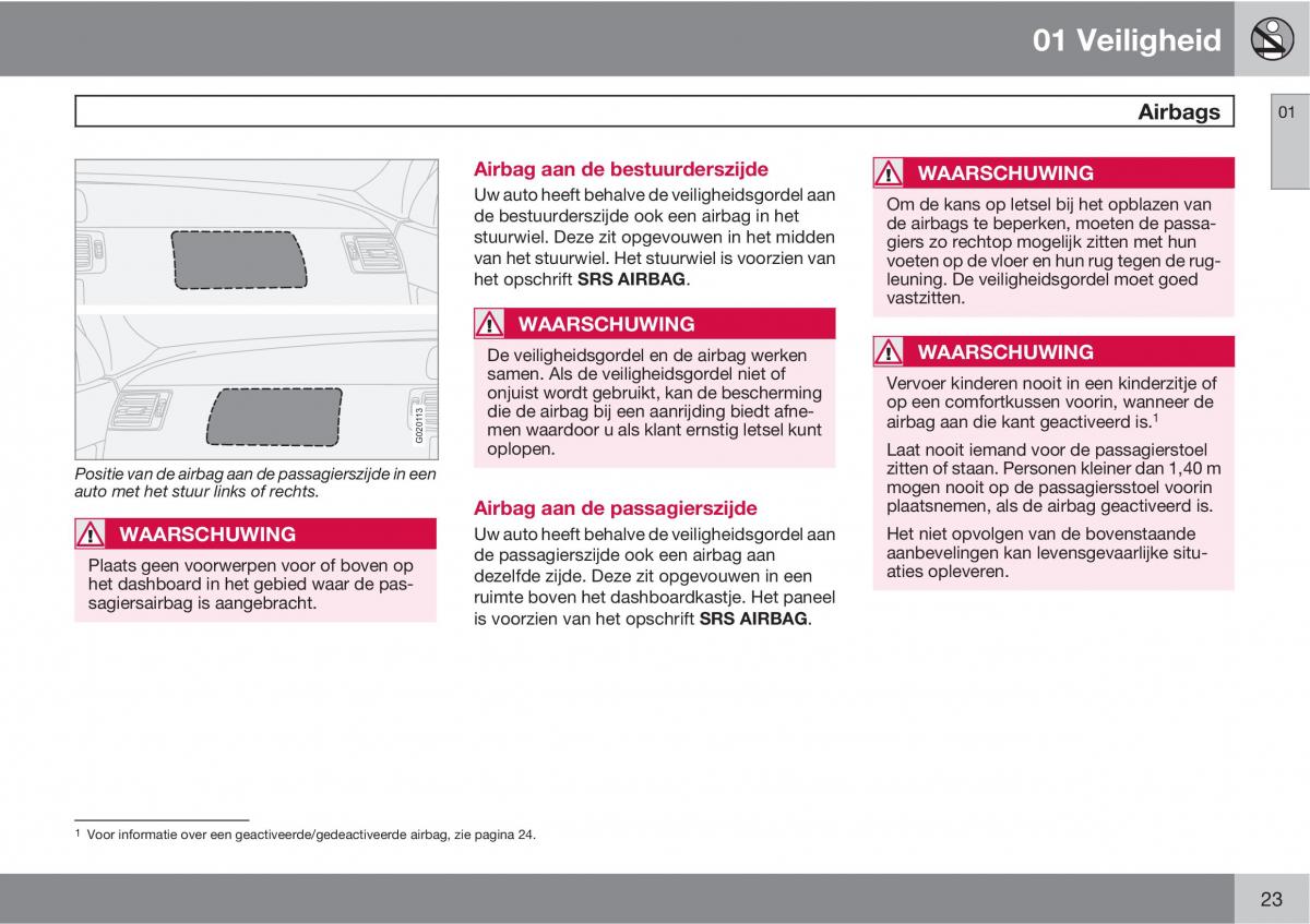 Volvo XC90 I 1 handleiding / page 25