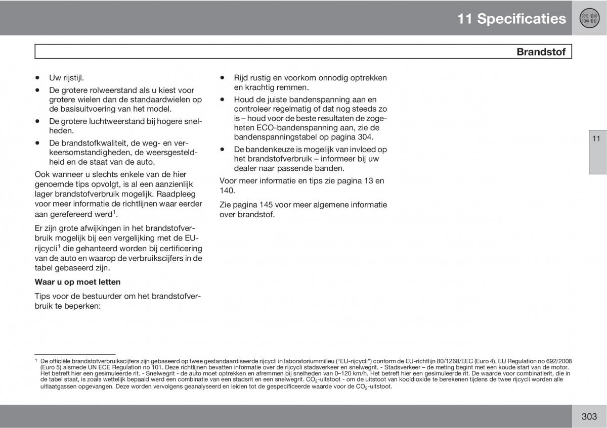 Volvo XC90 I 1 handleiding / page 305