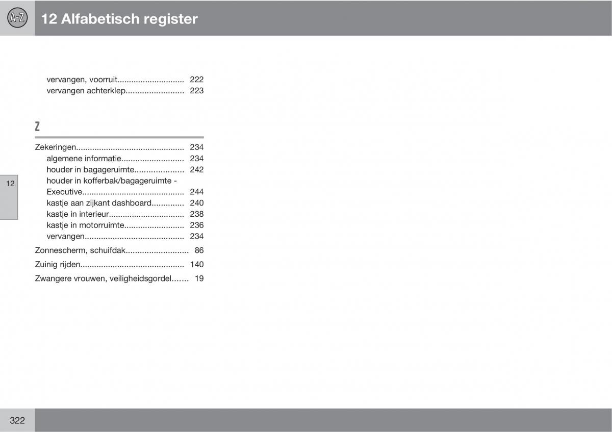 Volvo XC90 I 1 handleiding / page 324