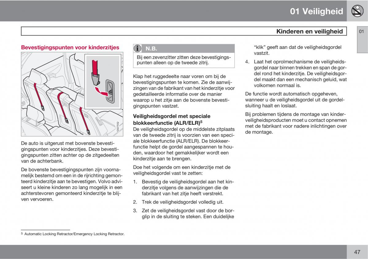 Volvo XC90 I 1 handleiding / page 49