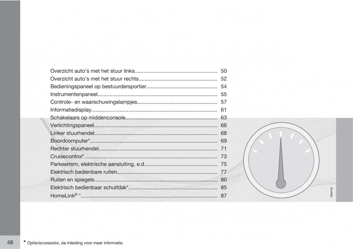 Volvo XC90 I 1 handleiding / page 50