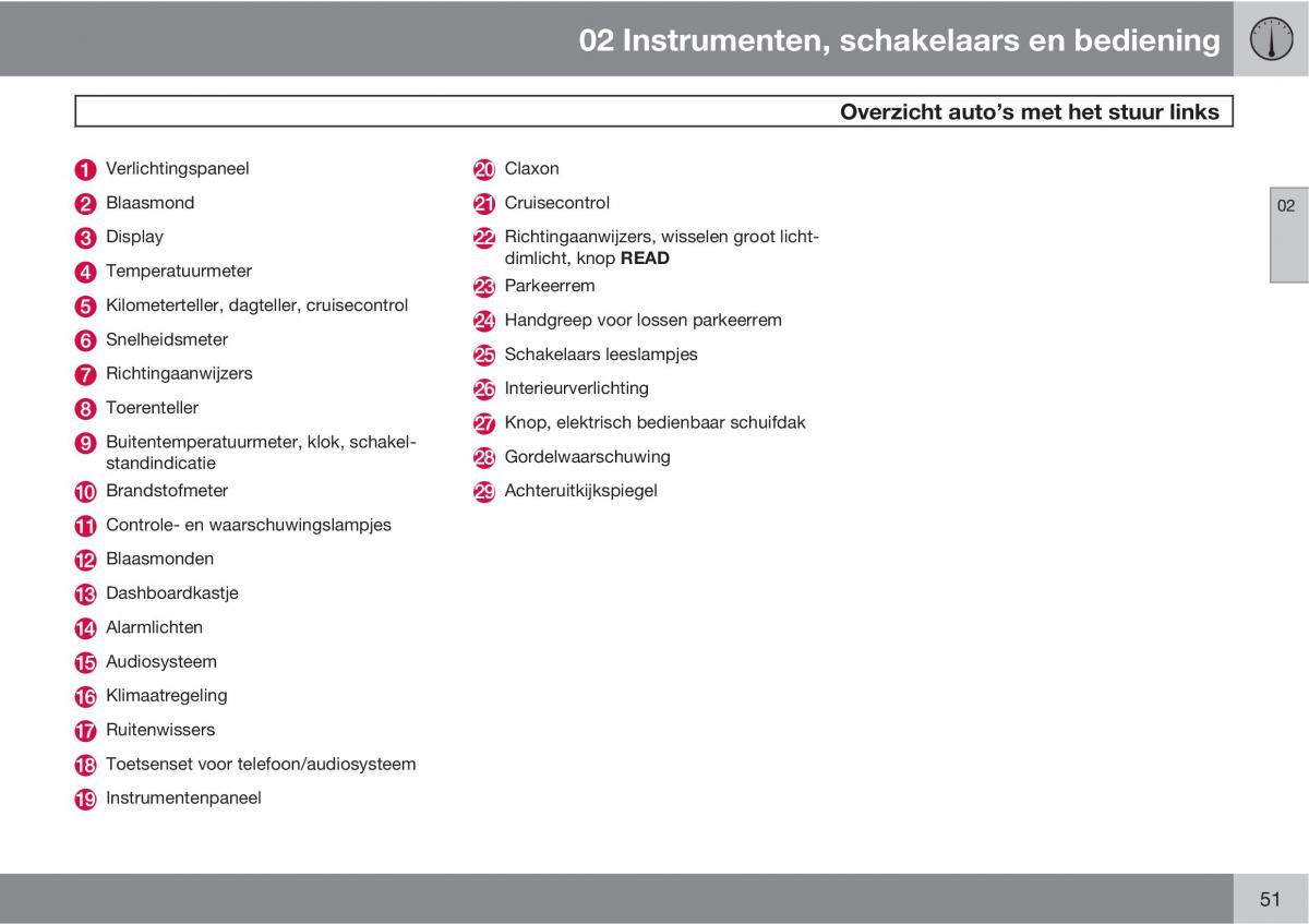 Volvo XC90 I 1 handleiding / page 53