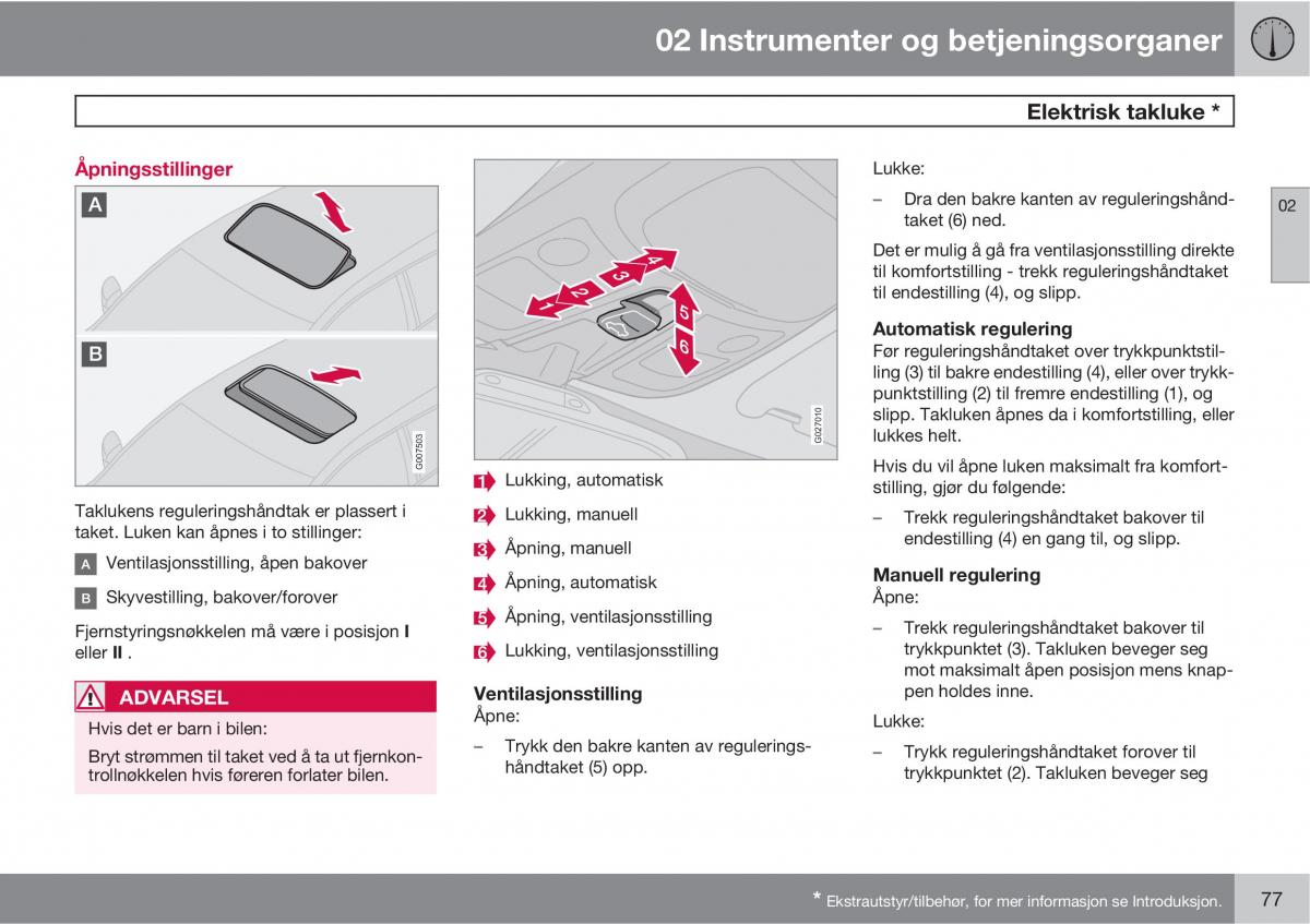 Volvo XC90 I 1 bruksanvisningen / page 79