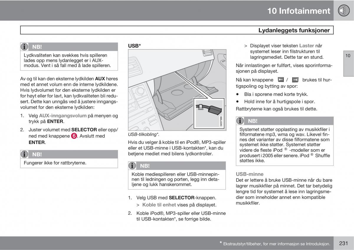 Volvo XC90 I 1 bruksanvisningen / page 233