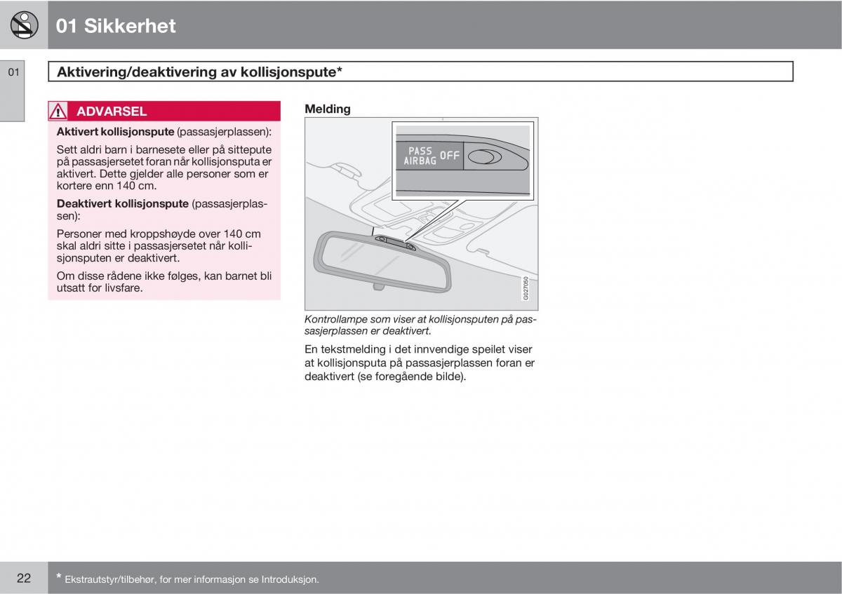 Volvo XC90 I 1 bruksanvisningen / page 24