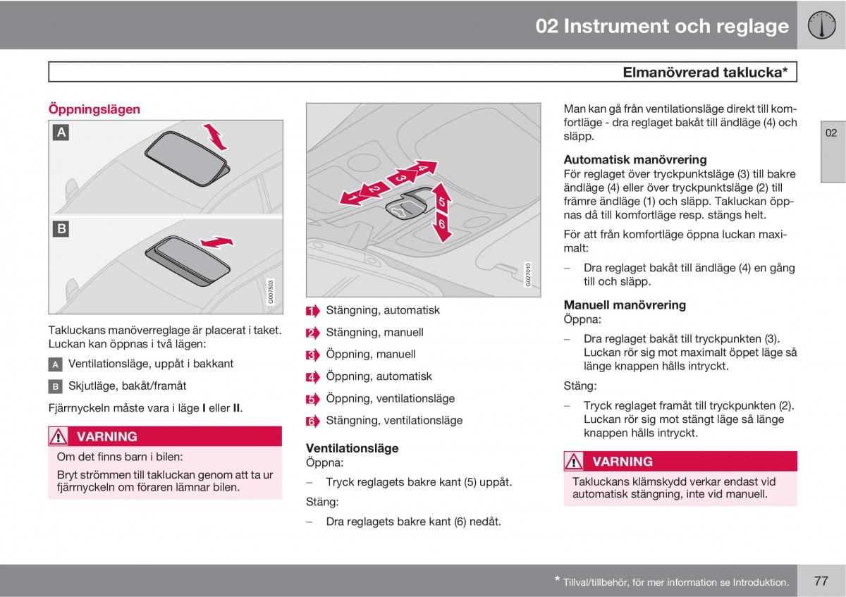 Volvo XC90 I 1 instruktionsbok / page 79