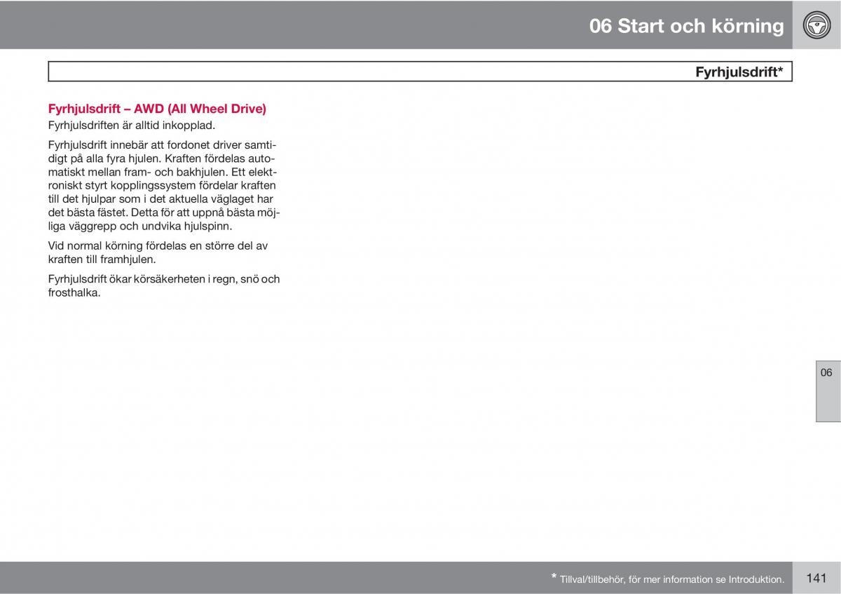 Volvo XC90 I 1 instruktionsbok / page 143