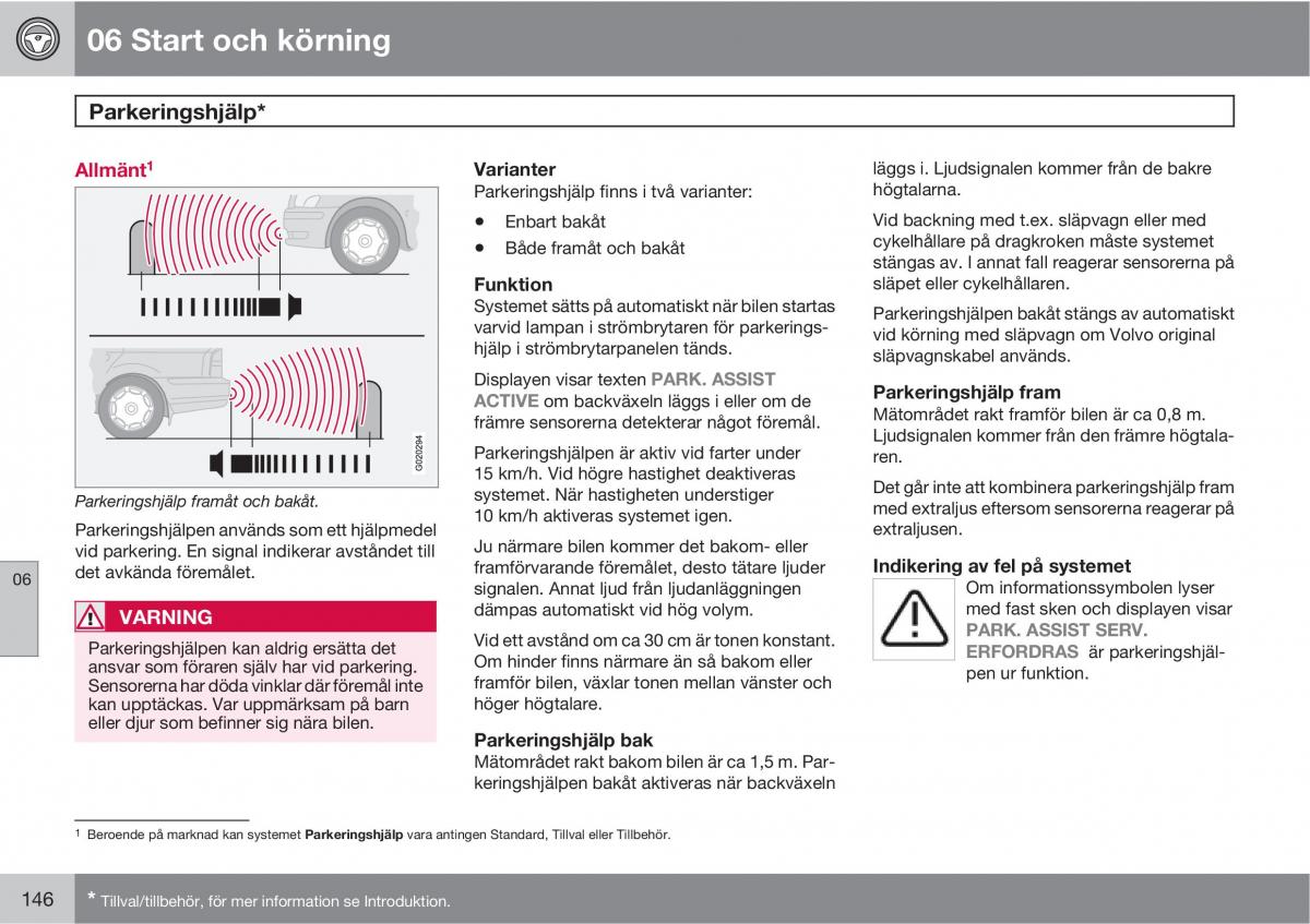 Volvo XC90 I 1 instruktionsbok / page 148