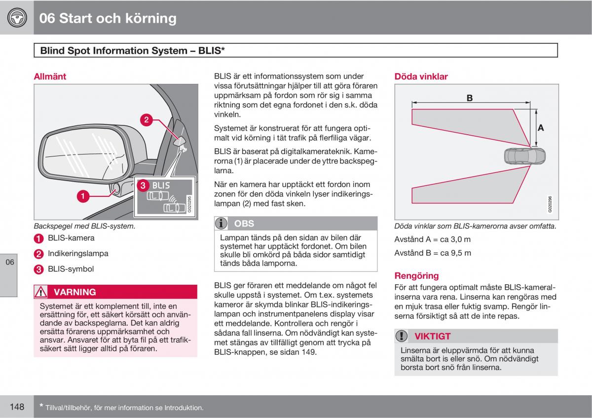 Volvo XC90 I 1 instruktionsbok / page 150