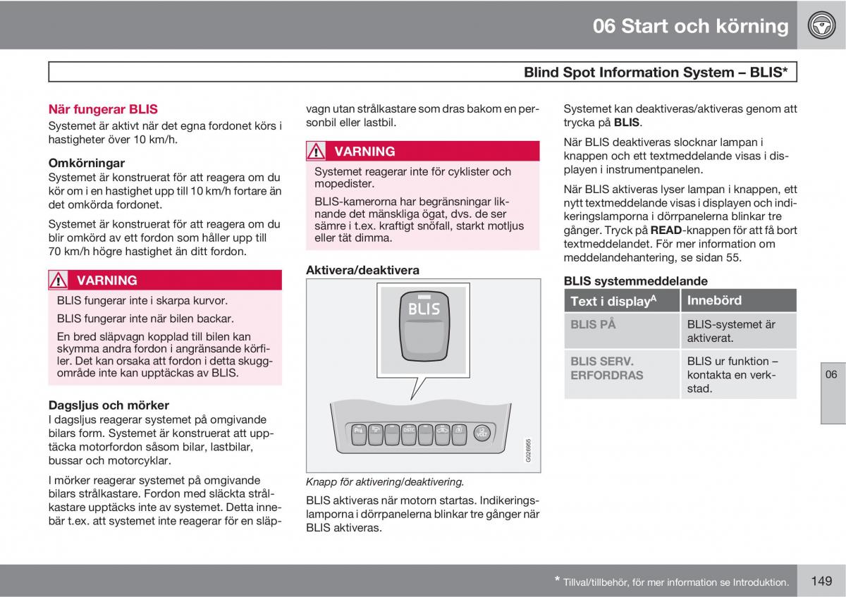 Volvo XC90 I 1 instruktionsbok / page 151