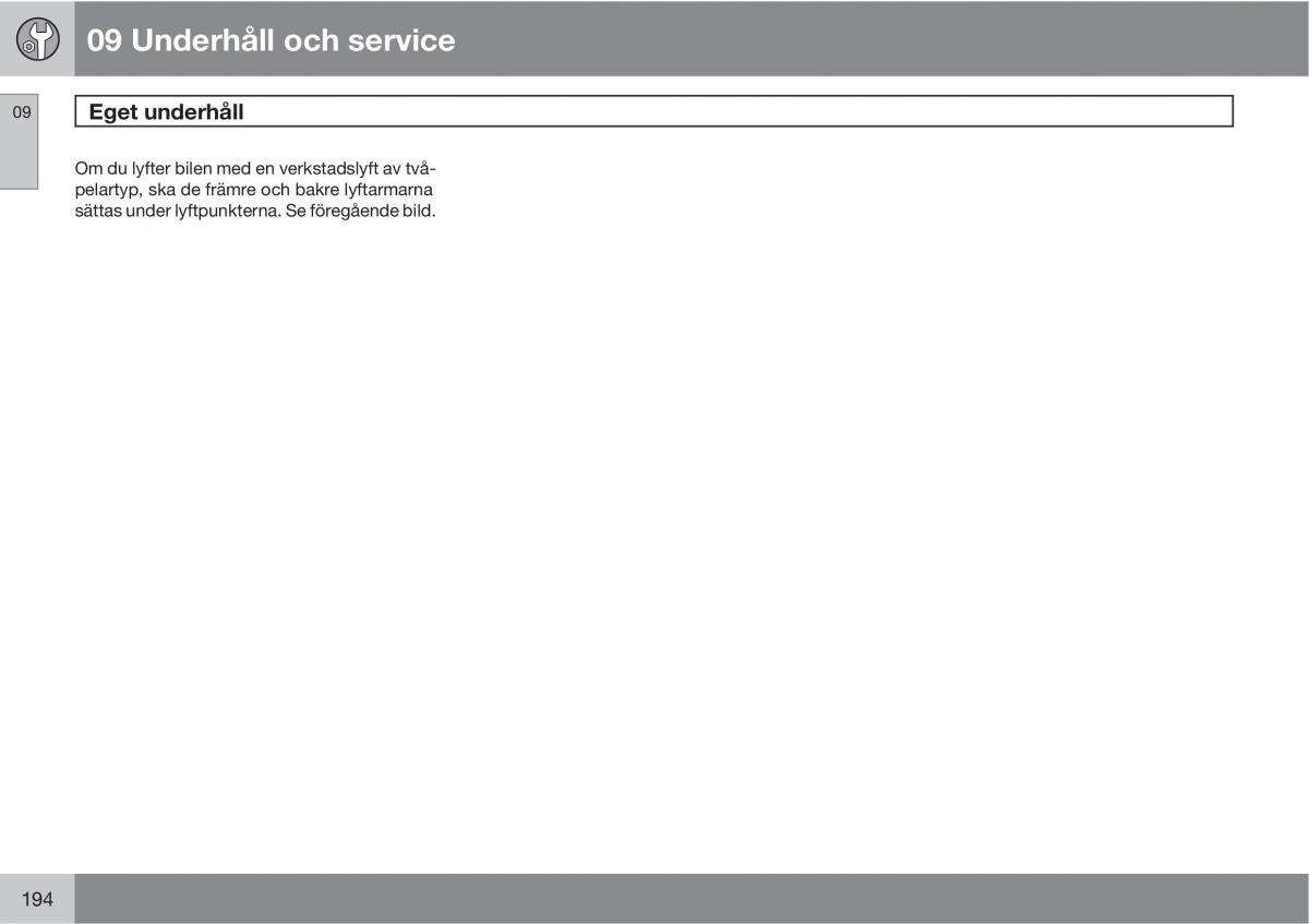 Volvo XC90 I 1 instruktionsbok / page 196
