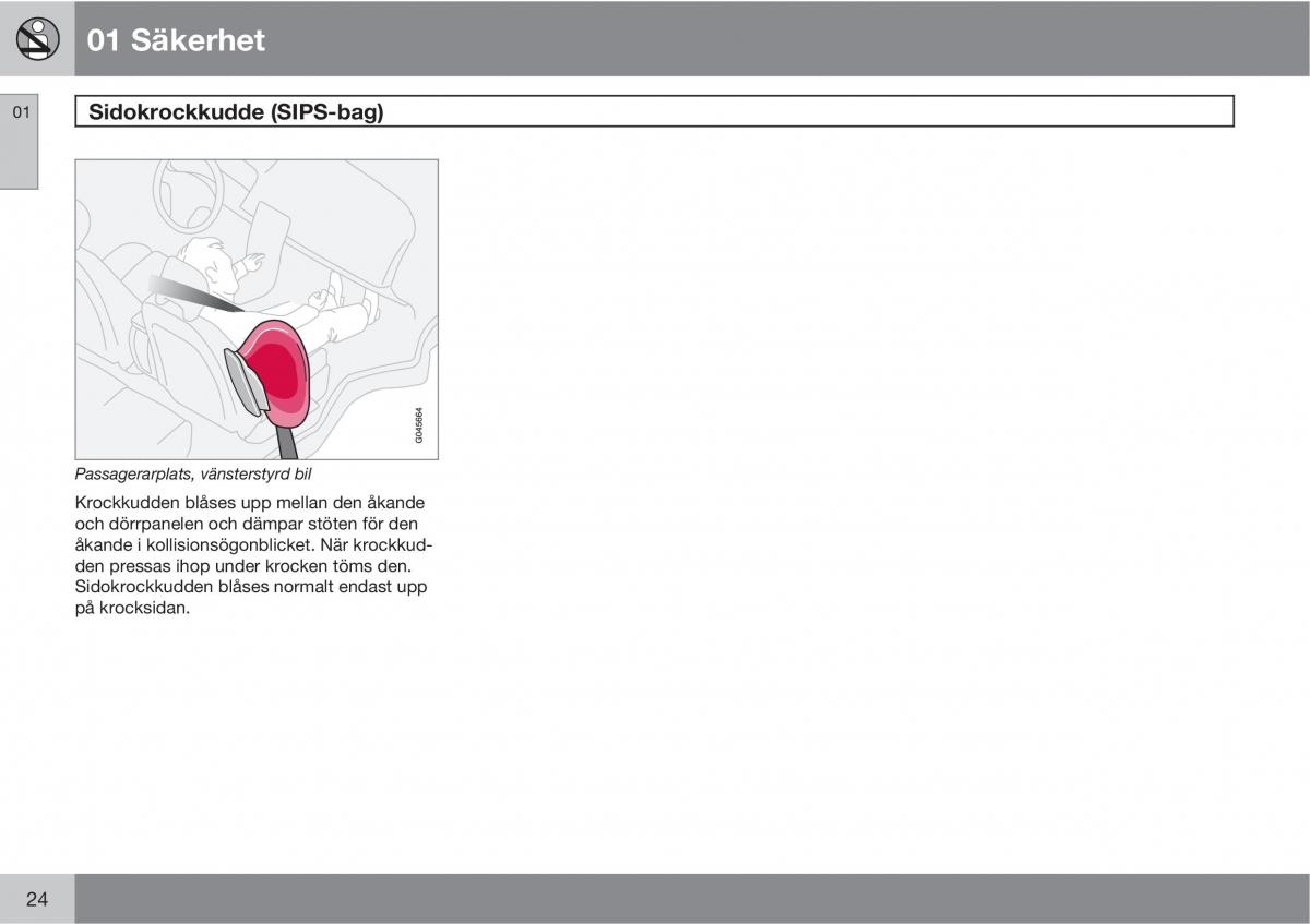 Volvo XC90 I 1 instruktionsbok / page 26