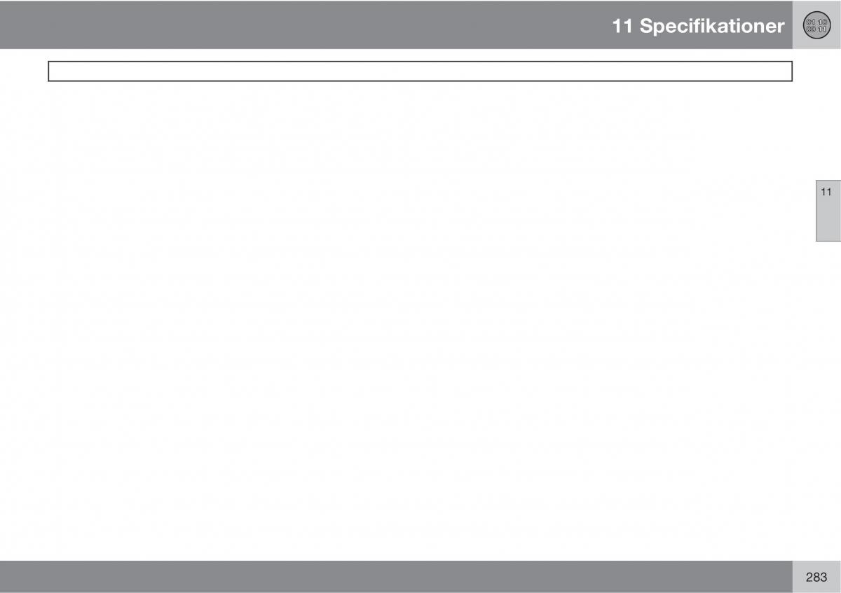 Volvo XC90 I 1 instruktionsbok / page 285