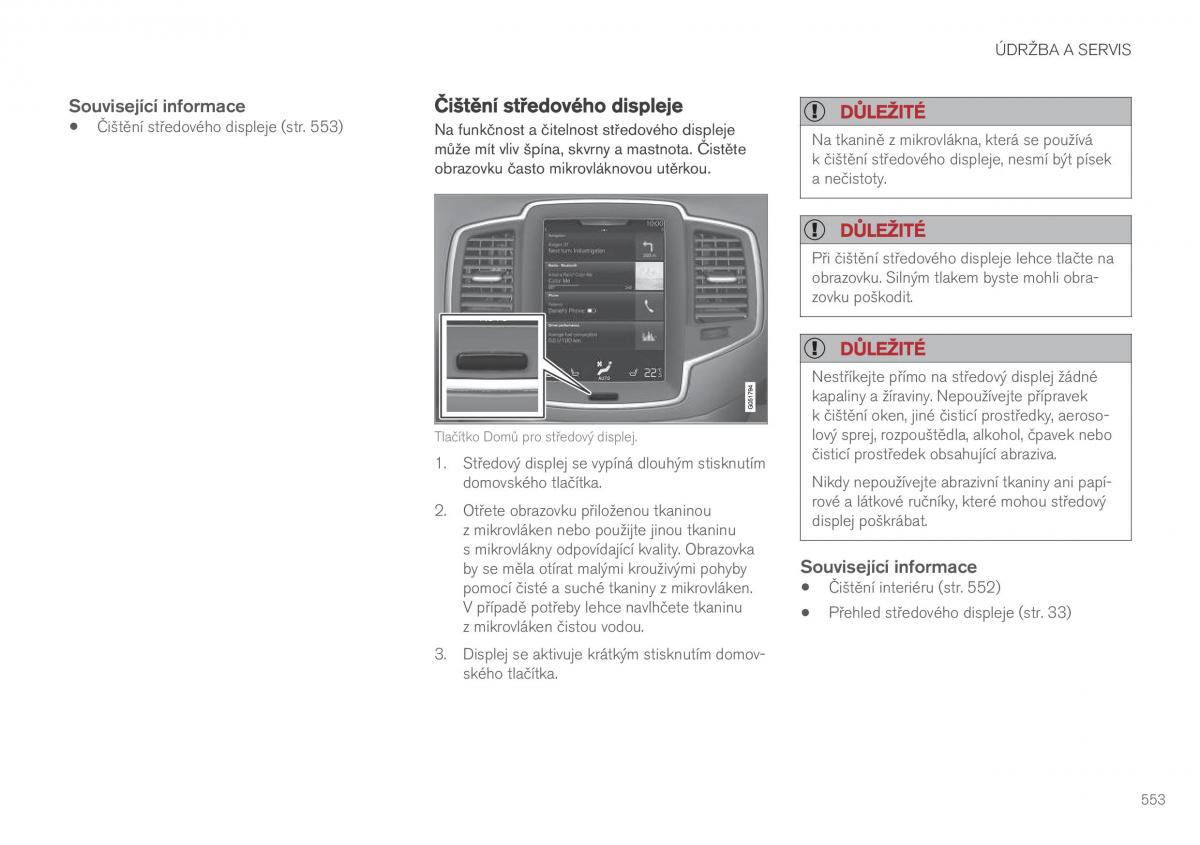 Volvo XC90 II 2 navod k obsludze / page 555