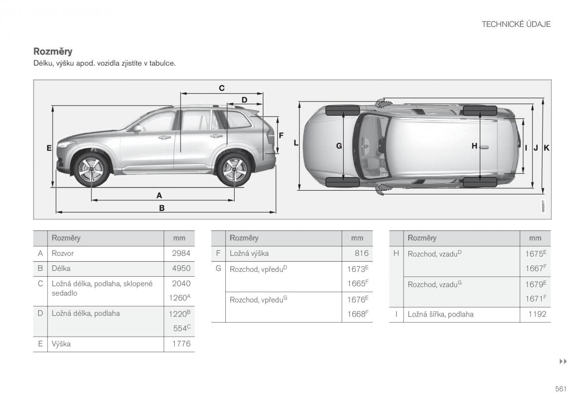 Volvo XC90 II 2 navod k obsludze / page 563