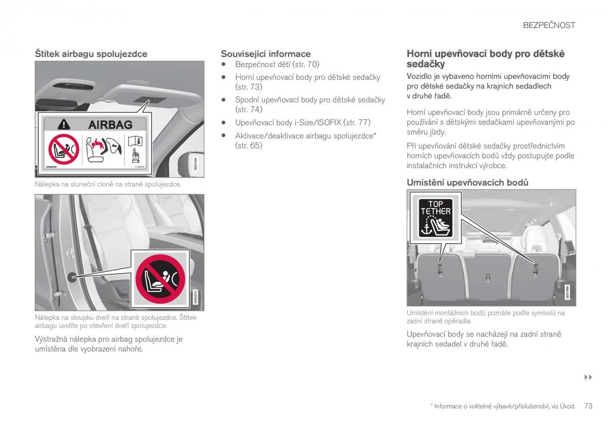 Volvo XC90 II 2 navod k obsludze / page 75