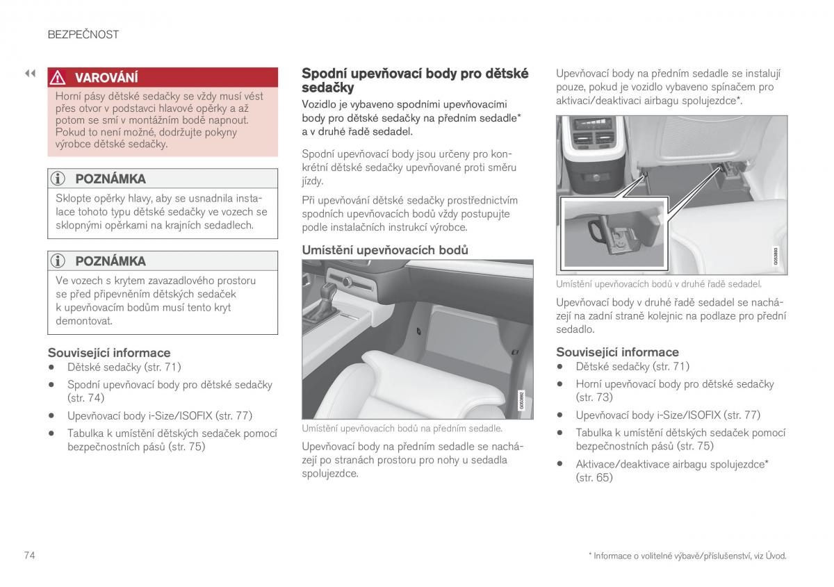 Volvo XC90 II 2 navod k obsludze / page 76