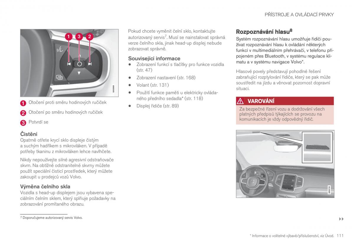 Volvo XC90 II 2 navod k obsludze / page 113