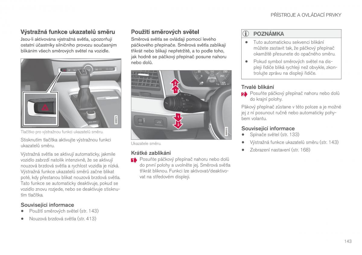 Volvo XC90 II 2 navod k obsludze / page 145