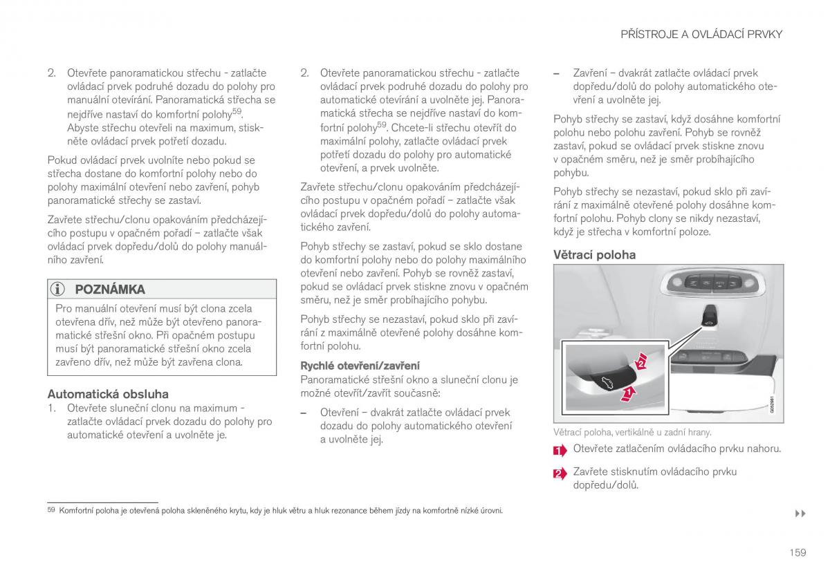 Volvo XC90 II 2 navod k obsludze / page 161