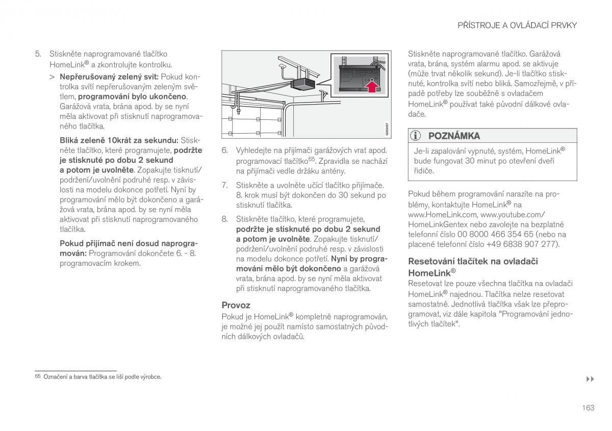 Volvo XC90 II 2 navod k obsludze / page 165