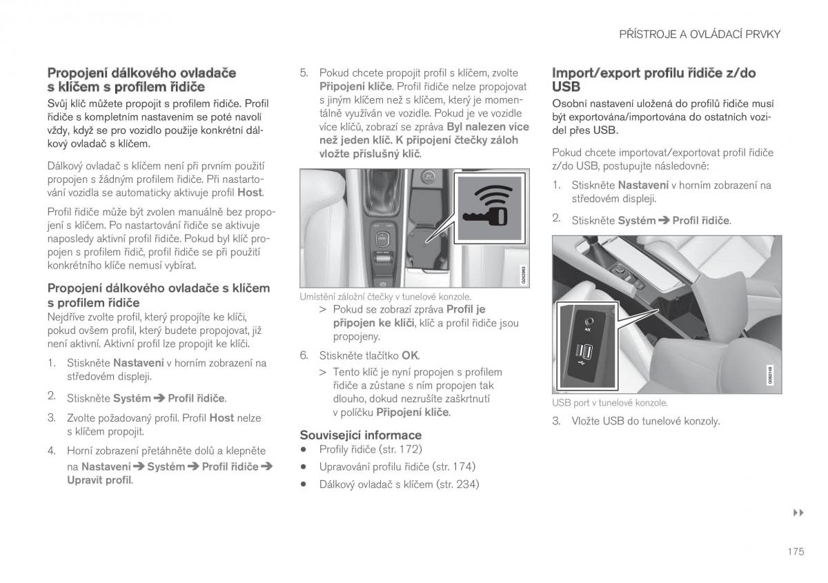 Volvo XC90 II 2 navod k obsludze / page 177