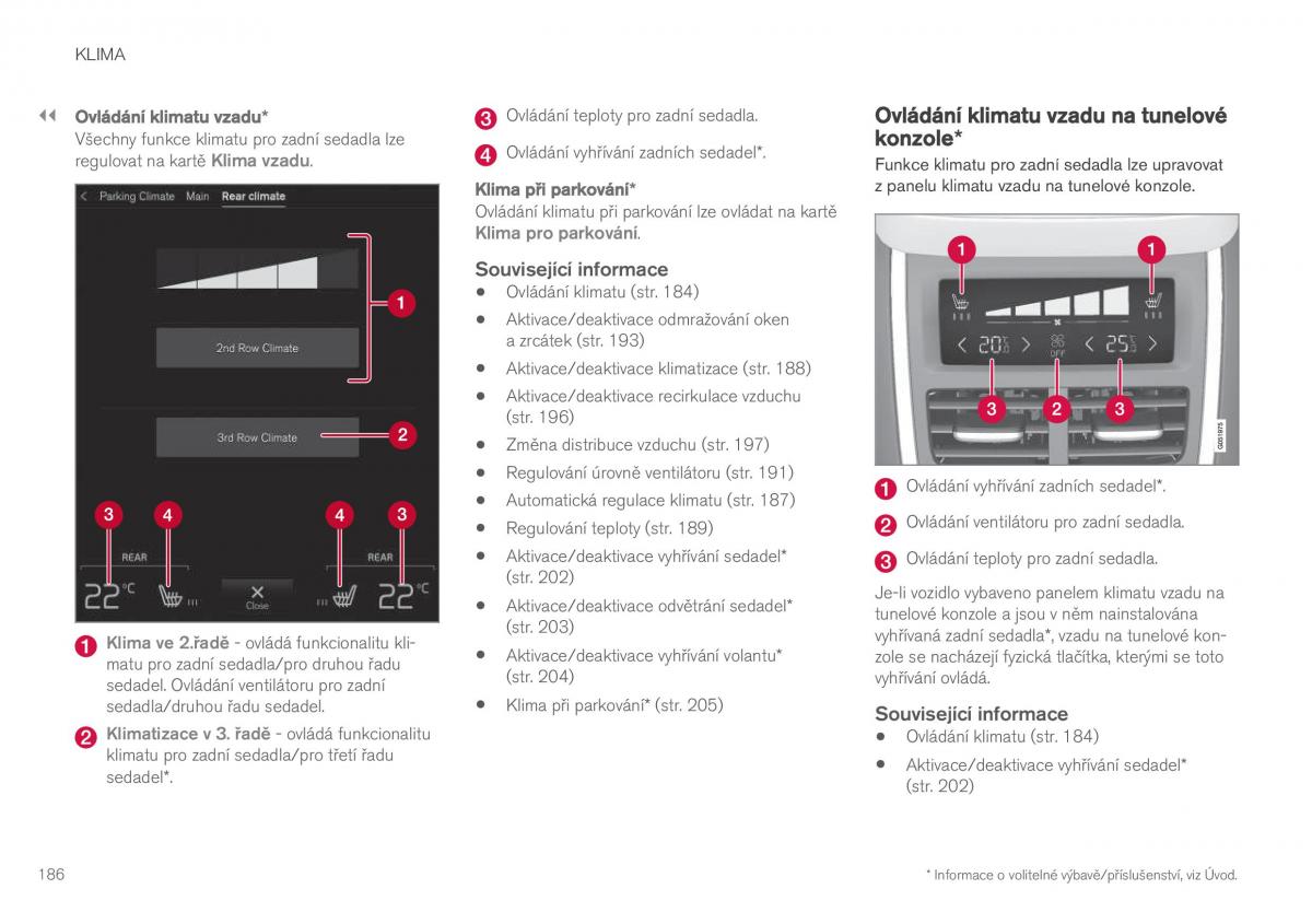 Volvo XC90 II 2 navod k obsludze / page 188