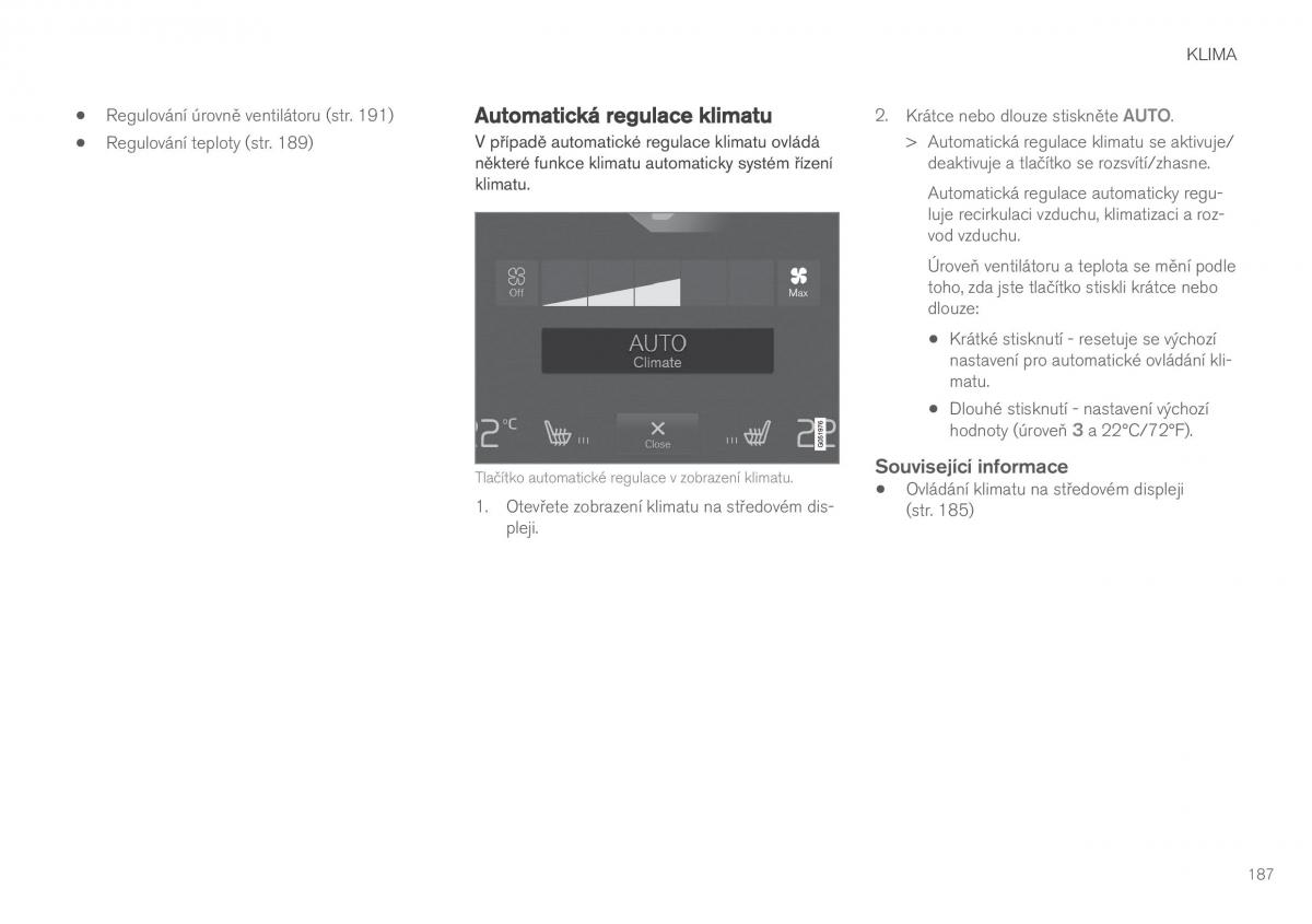 Volvo XC90 II 2 navod k obsludze / page 189
