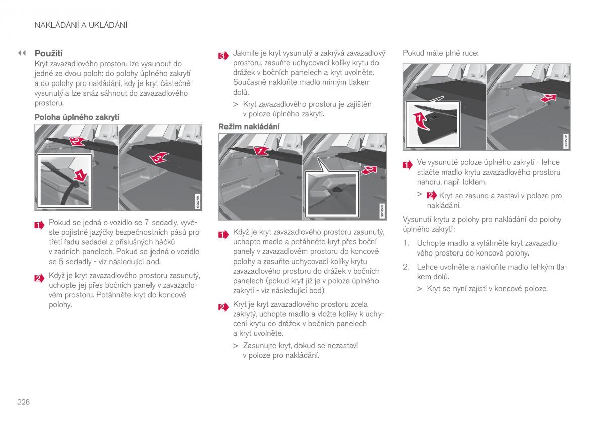 Volvo XC90 II 2 navod k obsludze / page 230