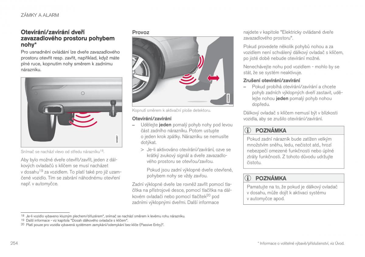 Volvo XC90 II 2 navod k obsludze / page 256