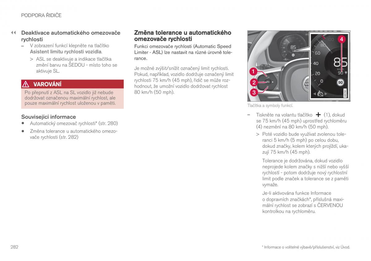 Volvo XC90 II 2 navod k obsludze / page 284