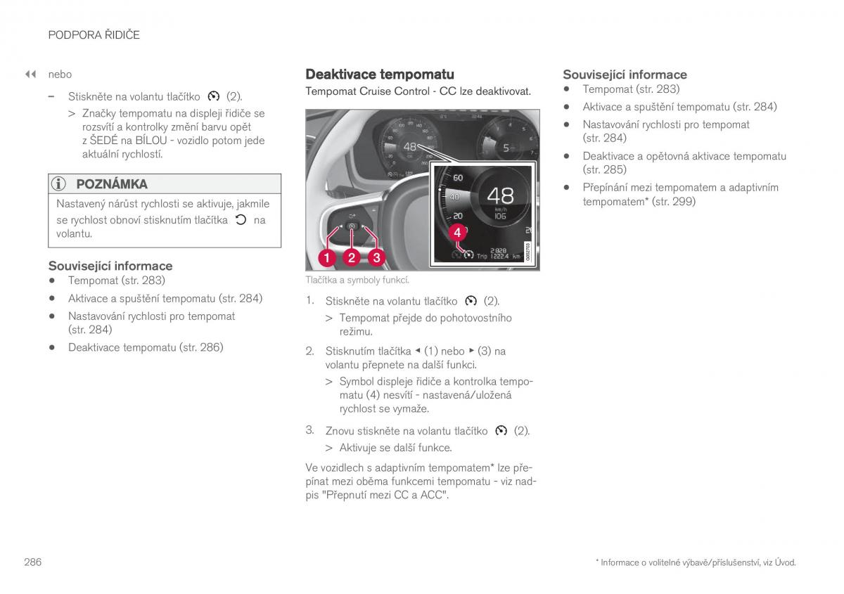 Volvo XC90 II 2 navod k obsludze / page 288