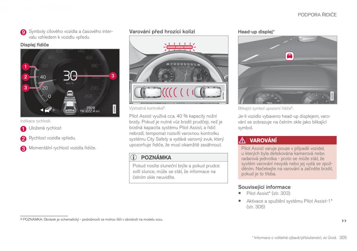 Volvo XC90 II 2 navod k obsludze / page 307