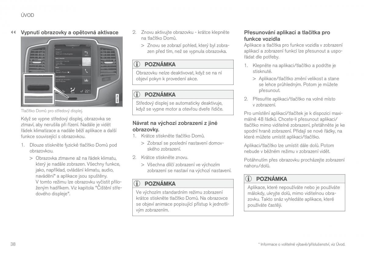 Volvo XC90 II 2 navod k obsludze / page 40