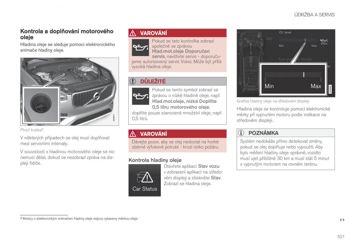 Volvo XC90 II 2 navod k obsludze / page 523