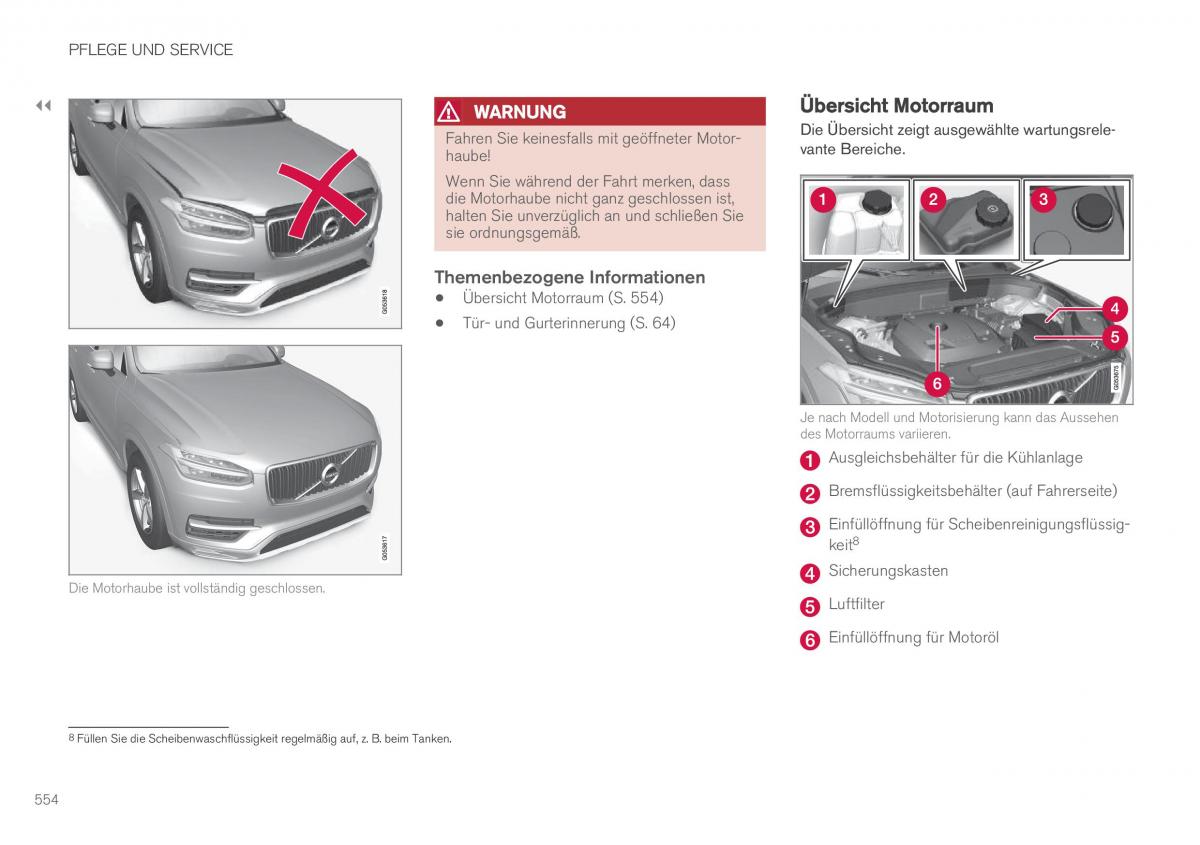 Volvo XC90 II 2 Handbuch / page 556