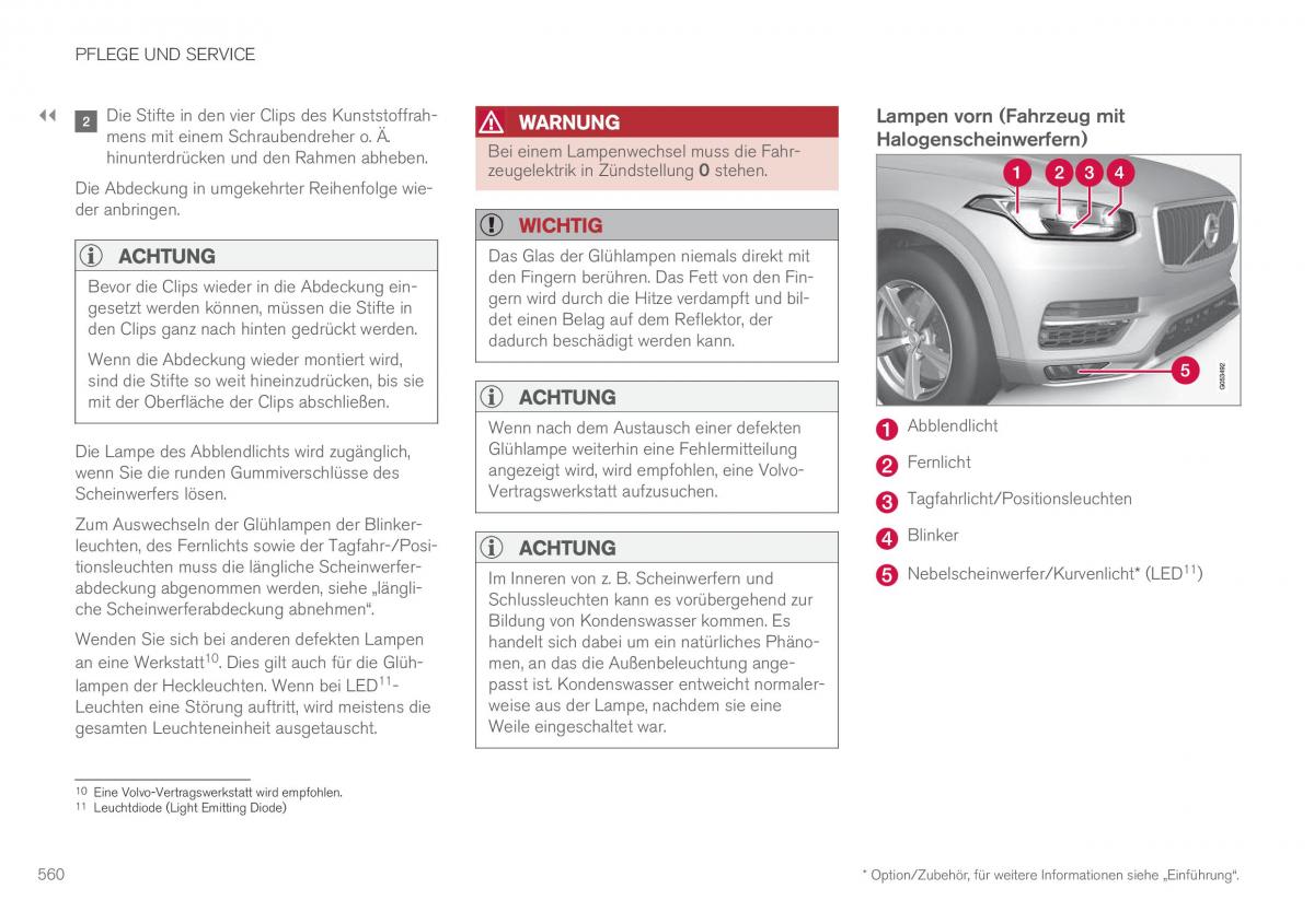 Volvo XC90 II 2 Handbuch / page 562