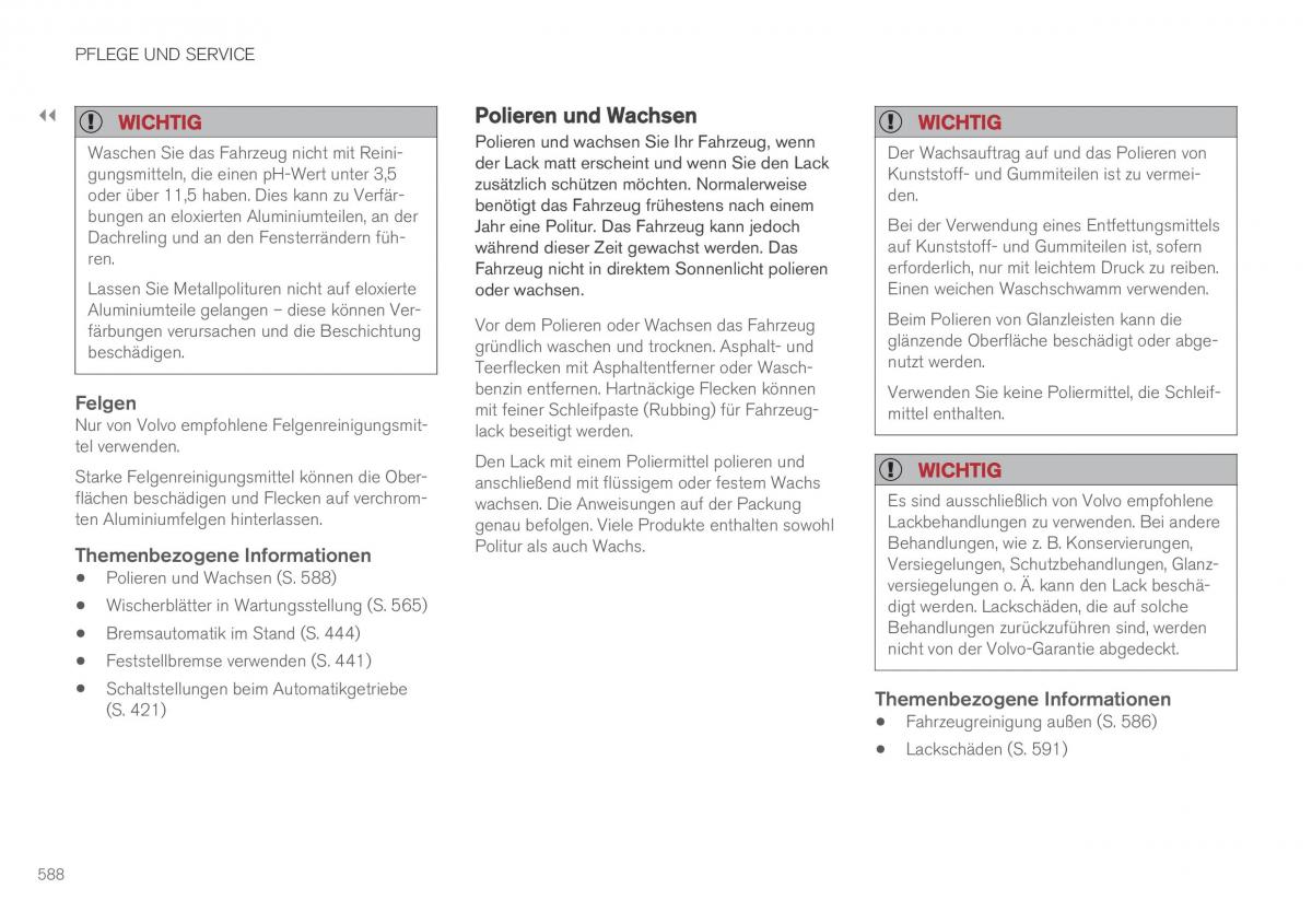 Volvo XC90 II 2 Handbuch / page 590