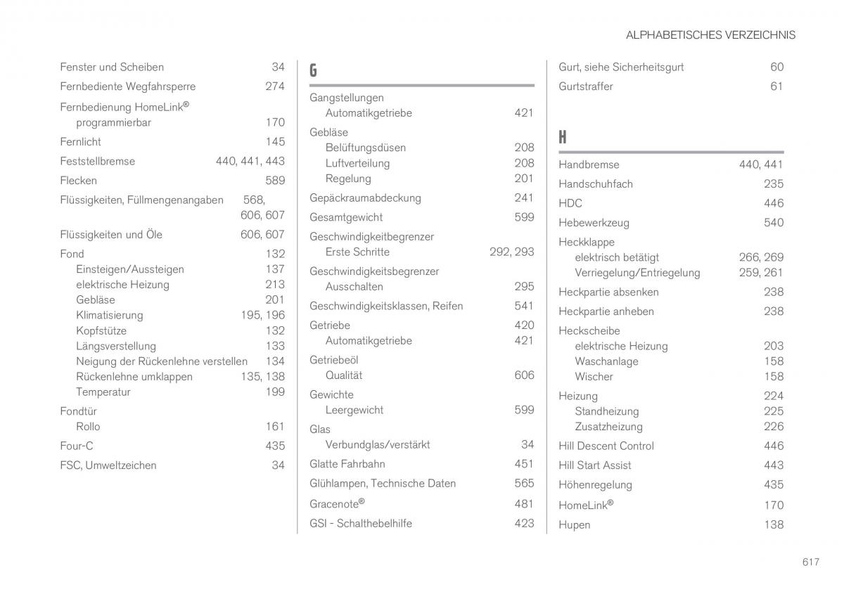 Volvo XC90 II 2 Handbuch / page 619