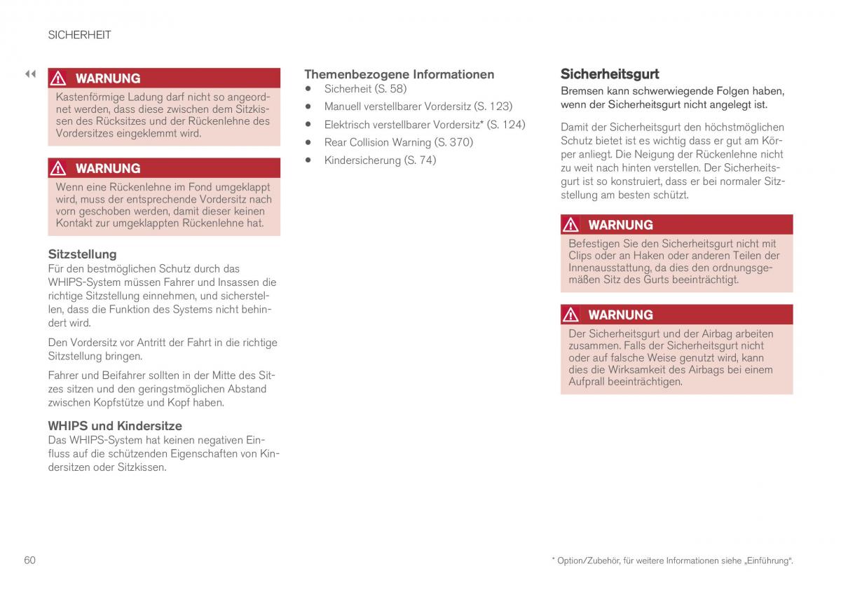 Volvo XC90 II 2 Handbuch / page 62