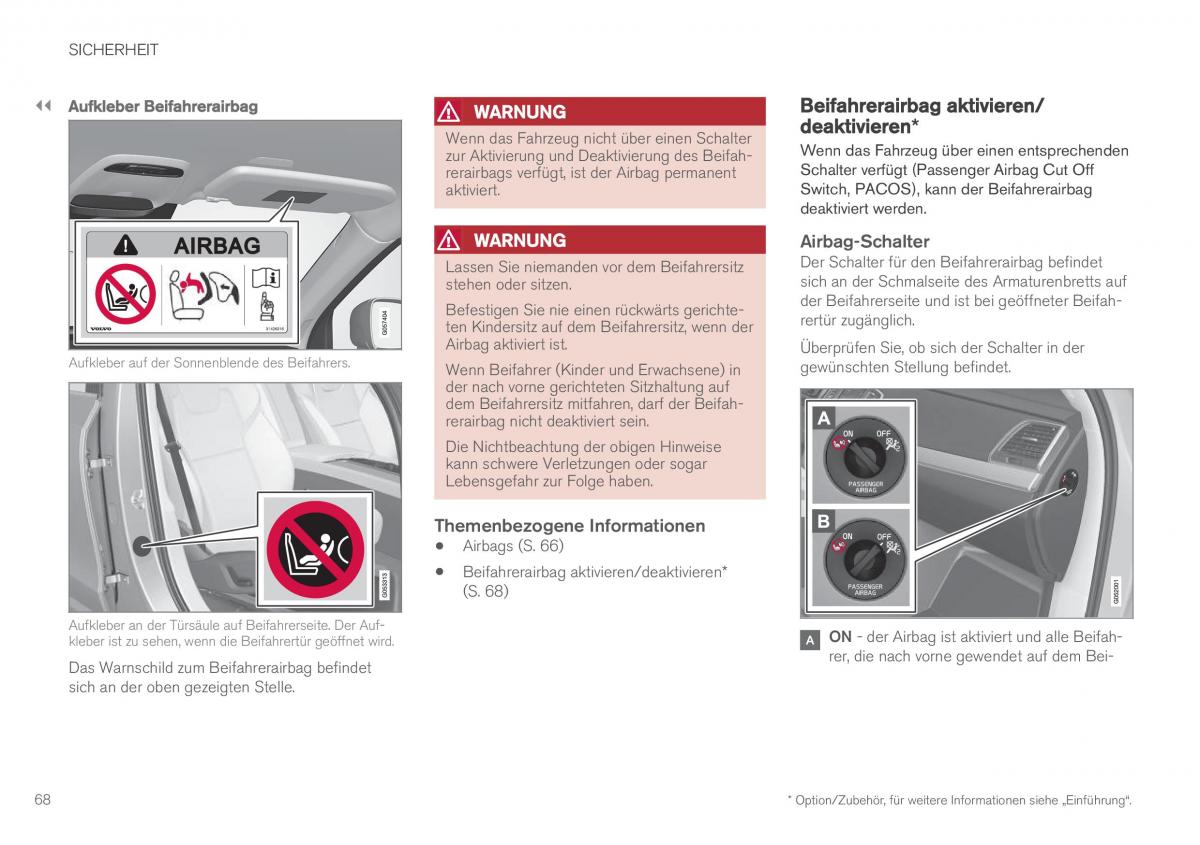 Volvo XC90 II 2 Handbuch / page 70