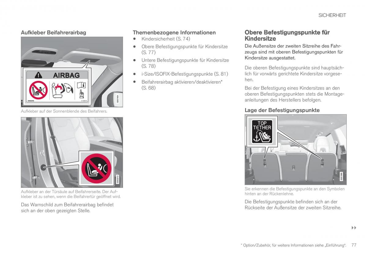 Volvo XC90 II 2 Handbuch / page 79