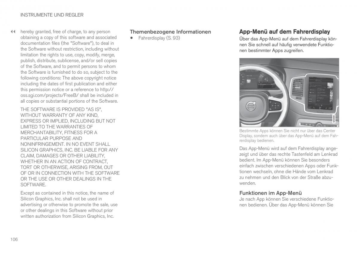 Volvo XC90 II 2 Handbuch / page 108