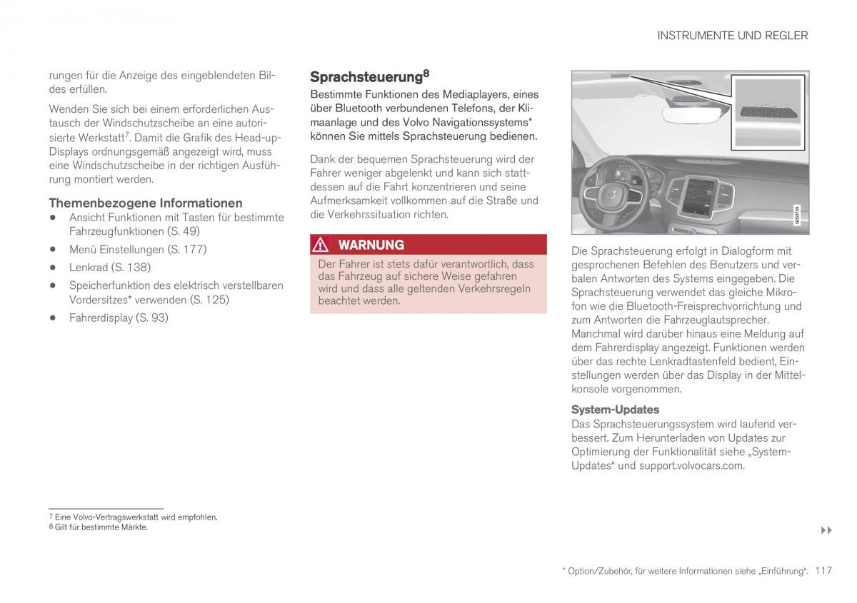 Volvo XC90 II 2 Handbuch / page 119